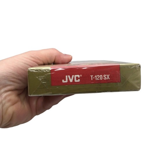 1 JVC T-120 SX VHS Blank Tape New Sealed High Performance 6 Hrs SX 120 Tape - Picture 4 of 6